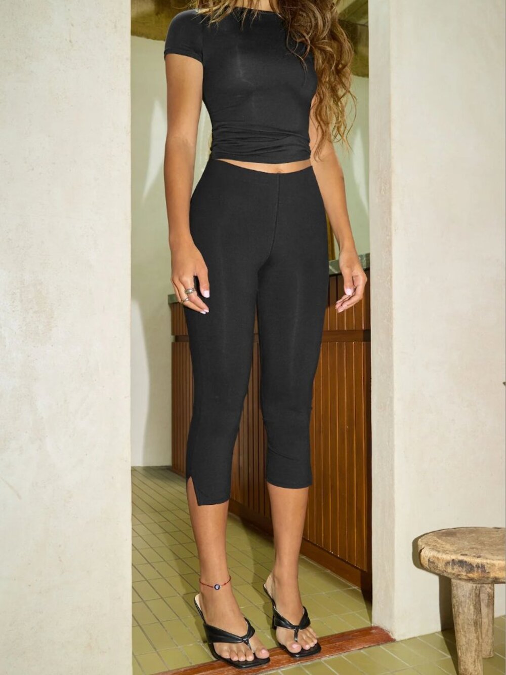 Sold Out Joah Brown Capri Legging Size Small
